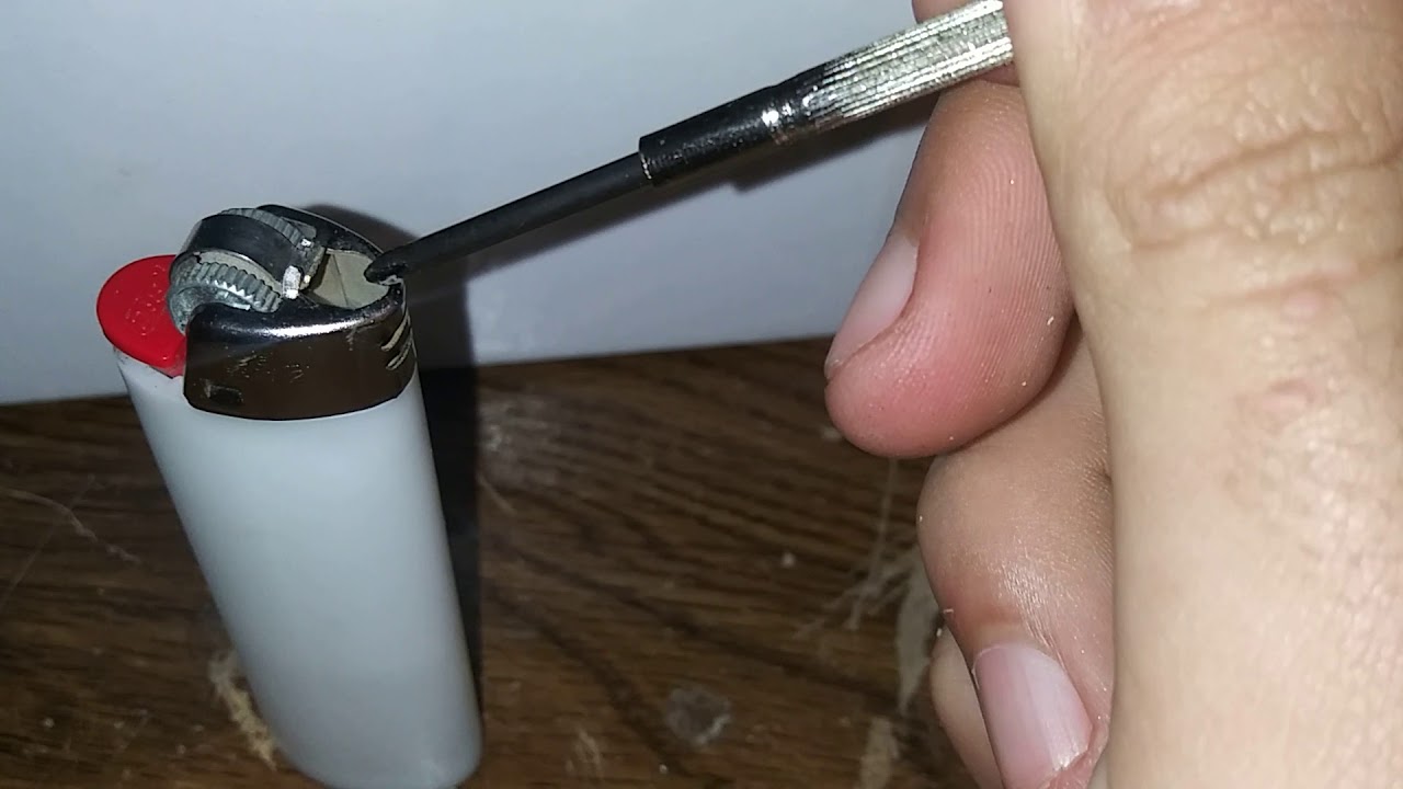 Easy Bic Lighter Hack