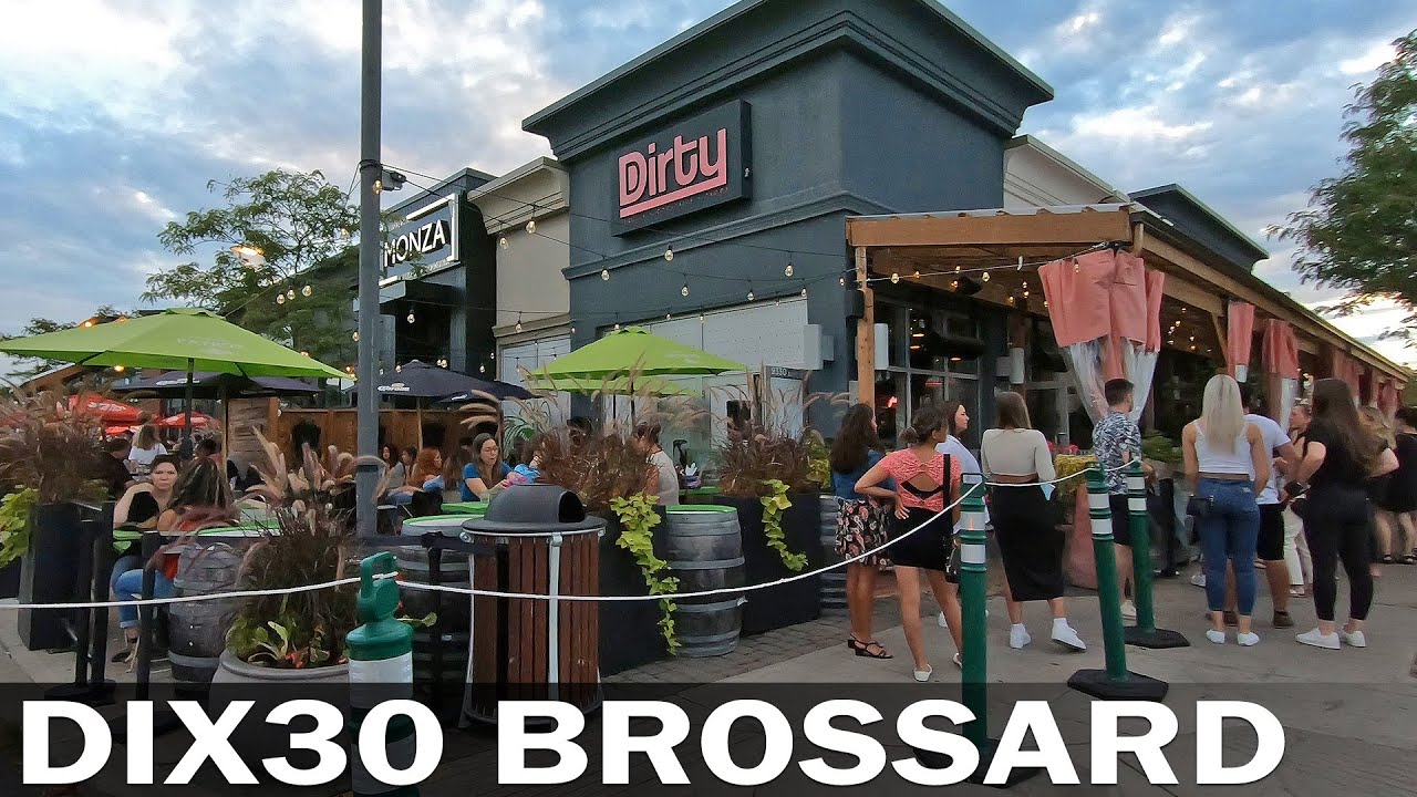 Trendy Shopping Mall DIX30 in Brossard, Quebec South Shore of Montreal Part 2