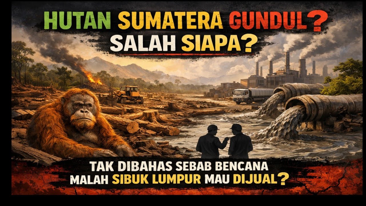 BANJIR SUMATERA TERUS BERULANG &mdash; Hulu Sungai Diabaikan, Rakyat Jadi Korban⁉️ SALAH SIAPA⁉️