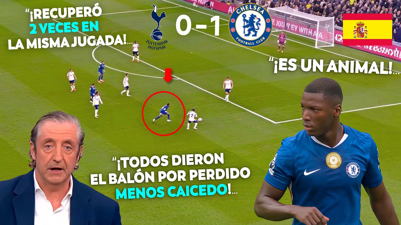 prensa ESPAÑOLA EN SHOCK con esta JUGADA de Cᴀɪᴄᴇᴅᴏ ante Tᴏᴛᴛᴇɴʜᴀᴍ 