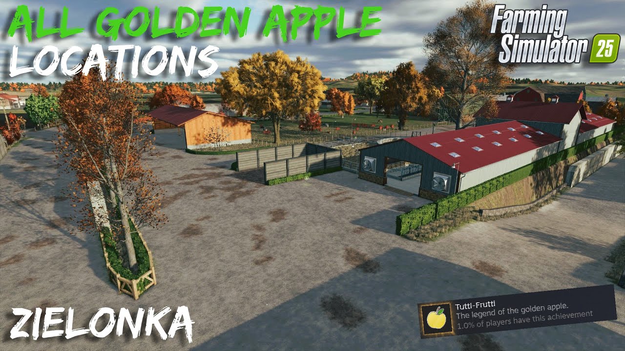 Collected All 50 Golden Apples on the Zielonka! 🍏