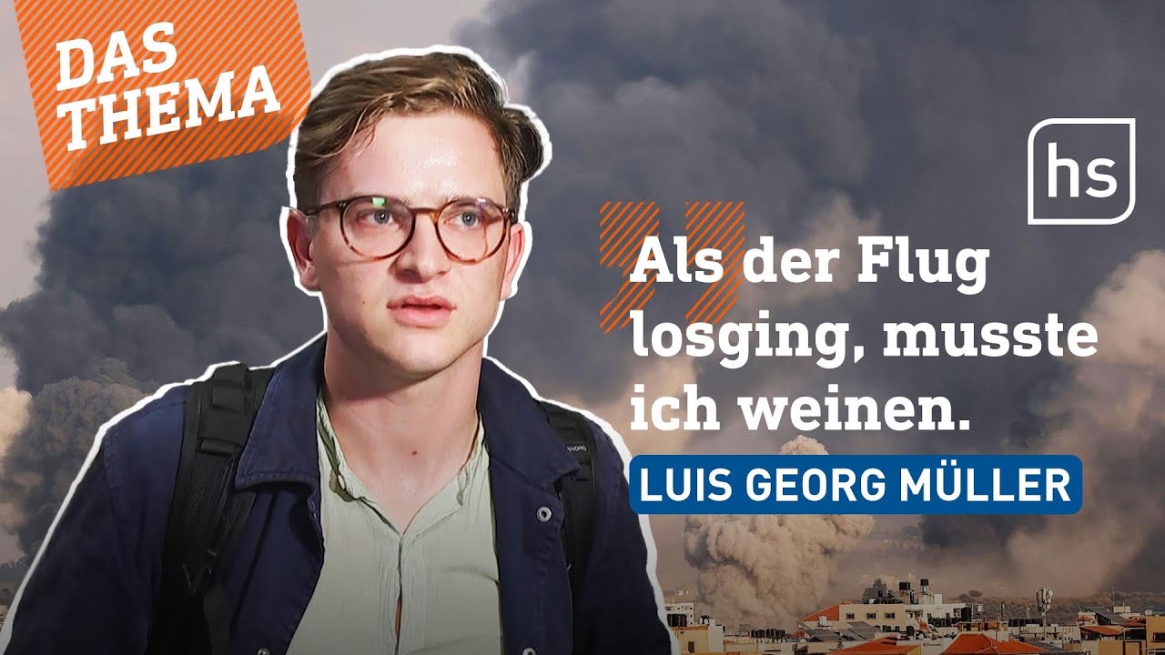 Israel: 4000 Deutsche fliehen vor Terror der Hamas | hessenschau DAS THEMA