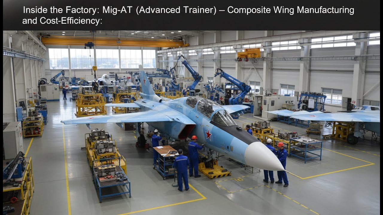 Building the MiG-AT: Composite Wing Assembly & Lean Manufacturing Secrets Revealed