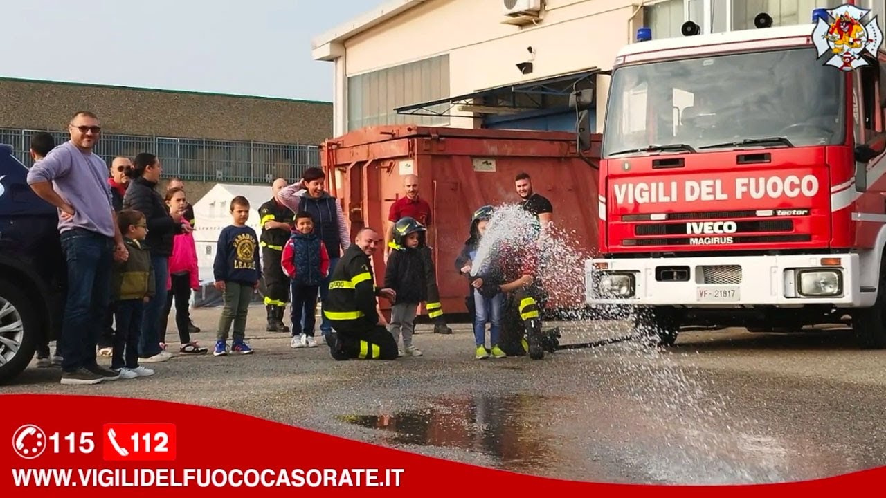 🚒🔥 CASERMA APERTA - VIGILI DEL FUOCO 🔥🚒