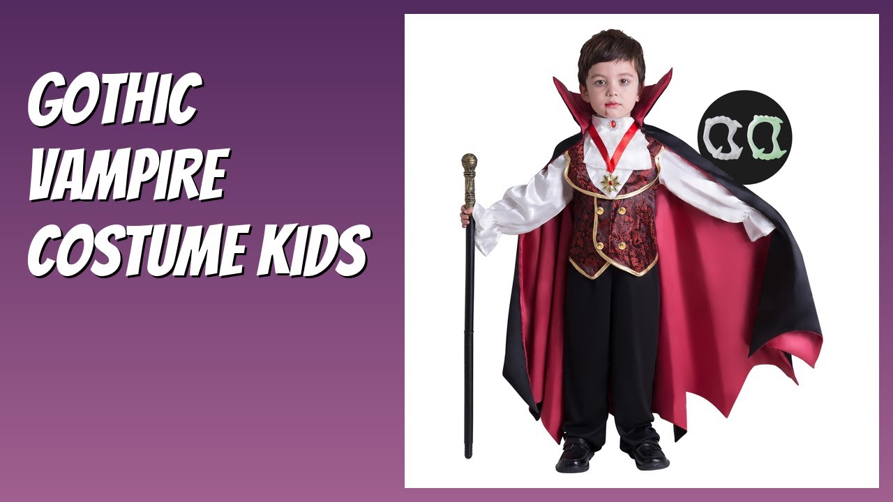 REVIEW (2026): Gothic Vampire Costume Kids. Features.