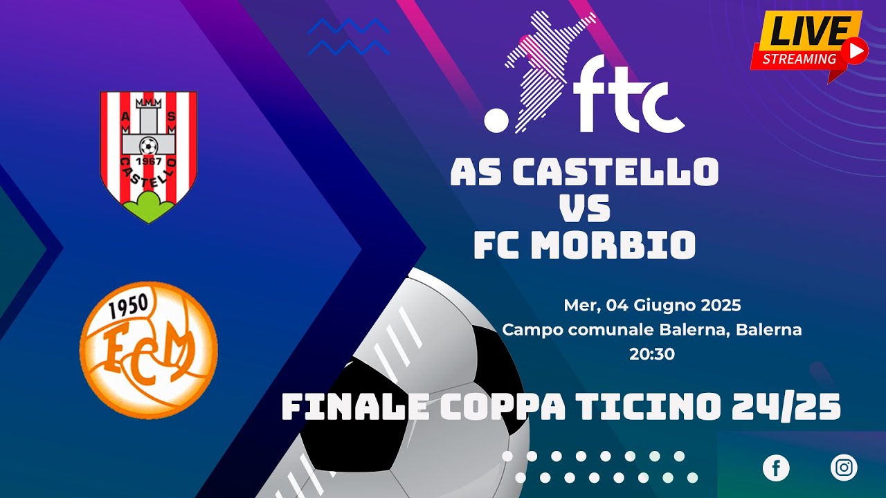 AS Castello VS FC Morbio (Finale Coppa Ticino 24/25)