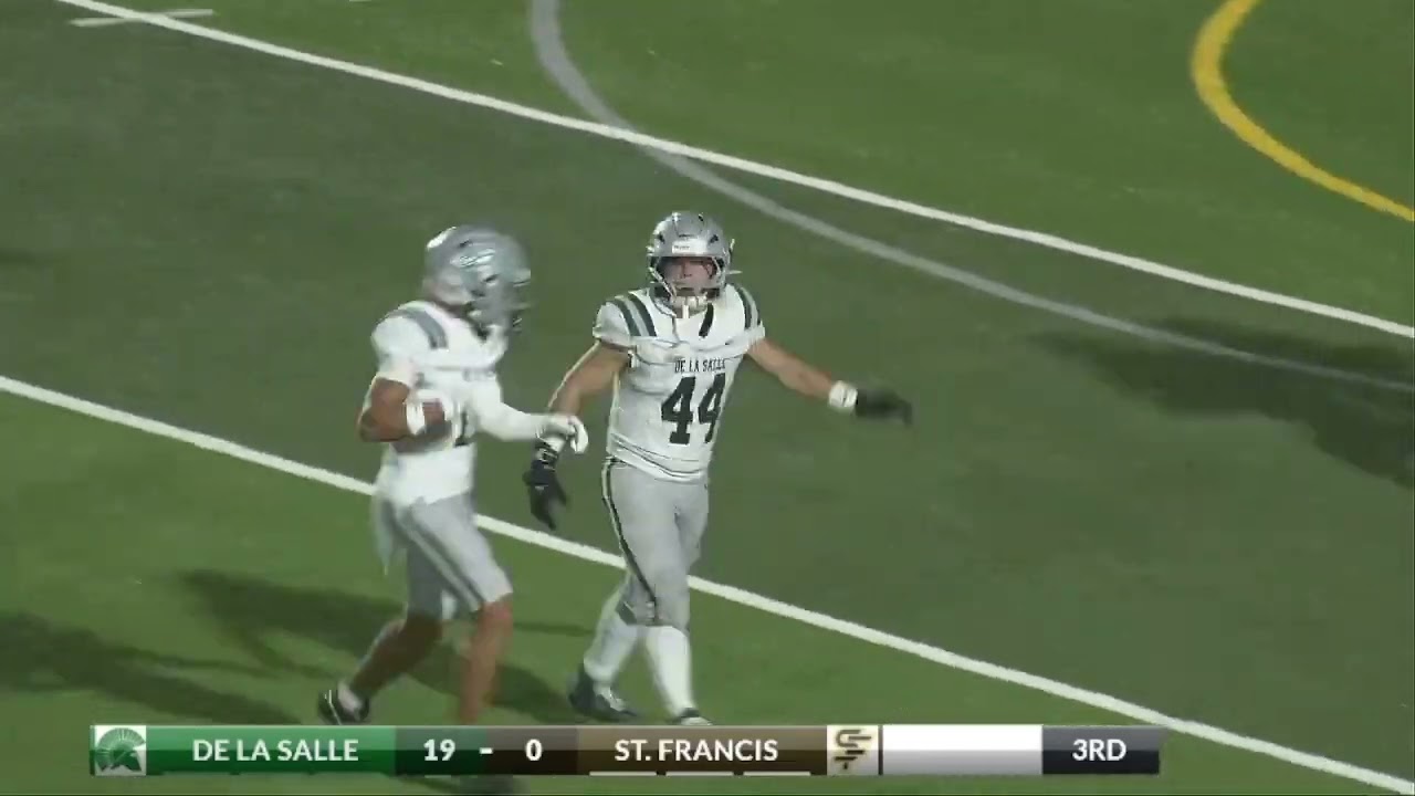 De La Salle @ Saint Francis - Varsity Football Highlights 9/12/25