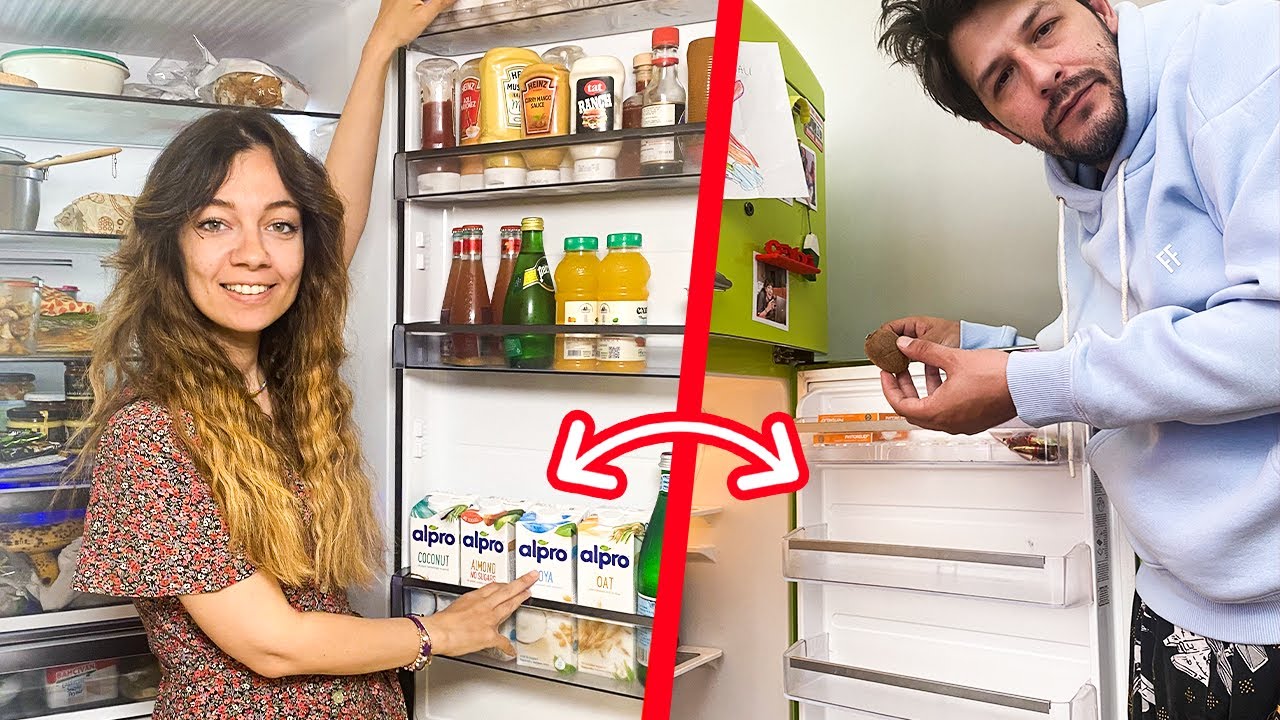 Erkek Buzdolabı Vs Kadın Buzdolabı |  Market Alışverişi