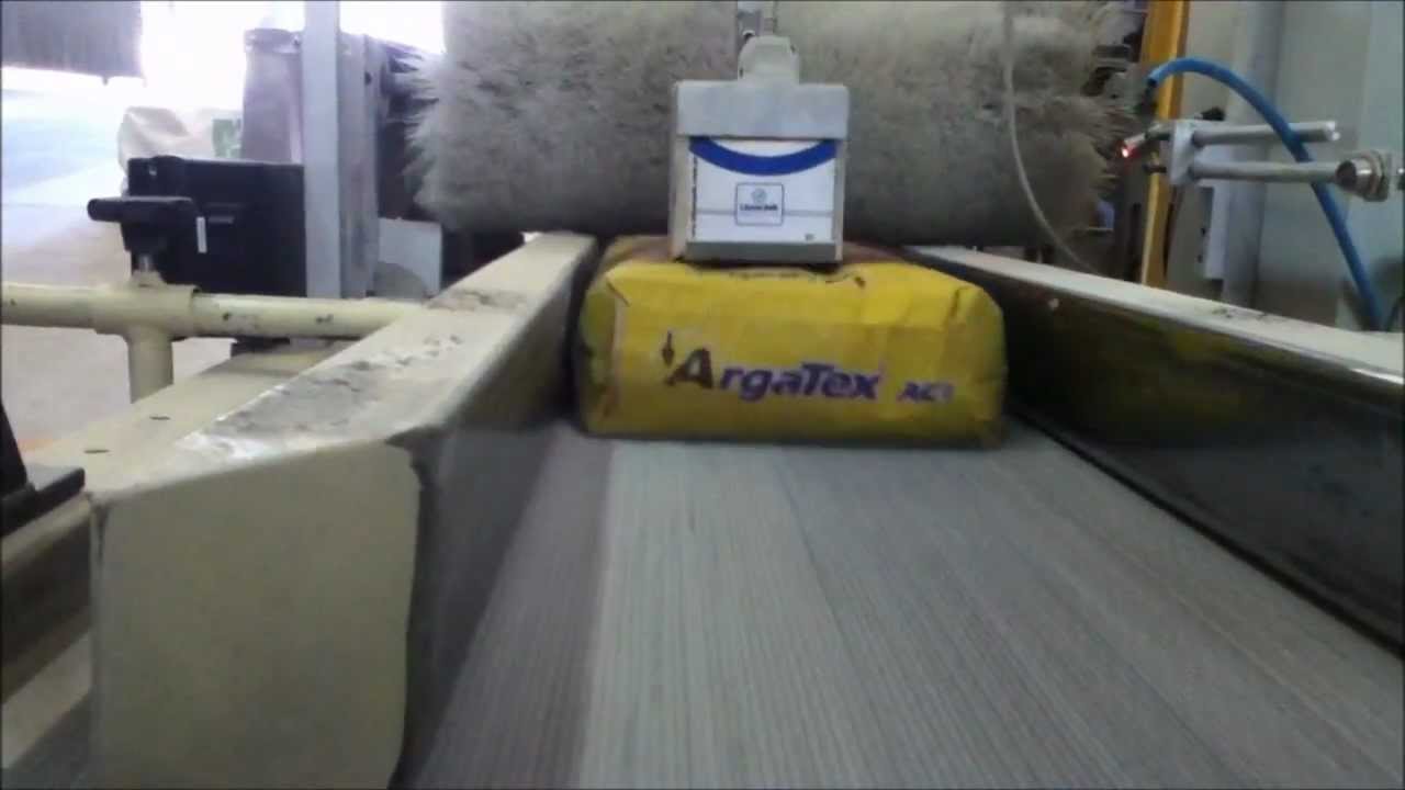 DATADOR INK JET PARA SACOS DE CIMENTO E ARGAMASSAS