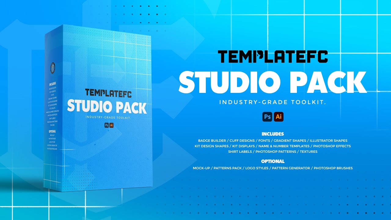 TemplateFC Studio Pack | Graphic Design Pack Breakdown | 3.5+ GB