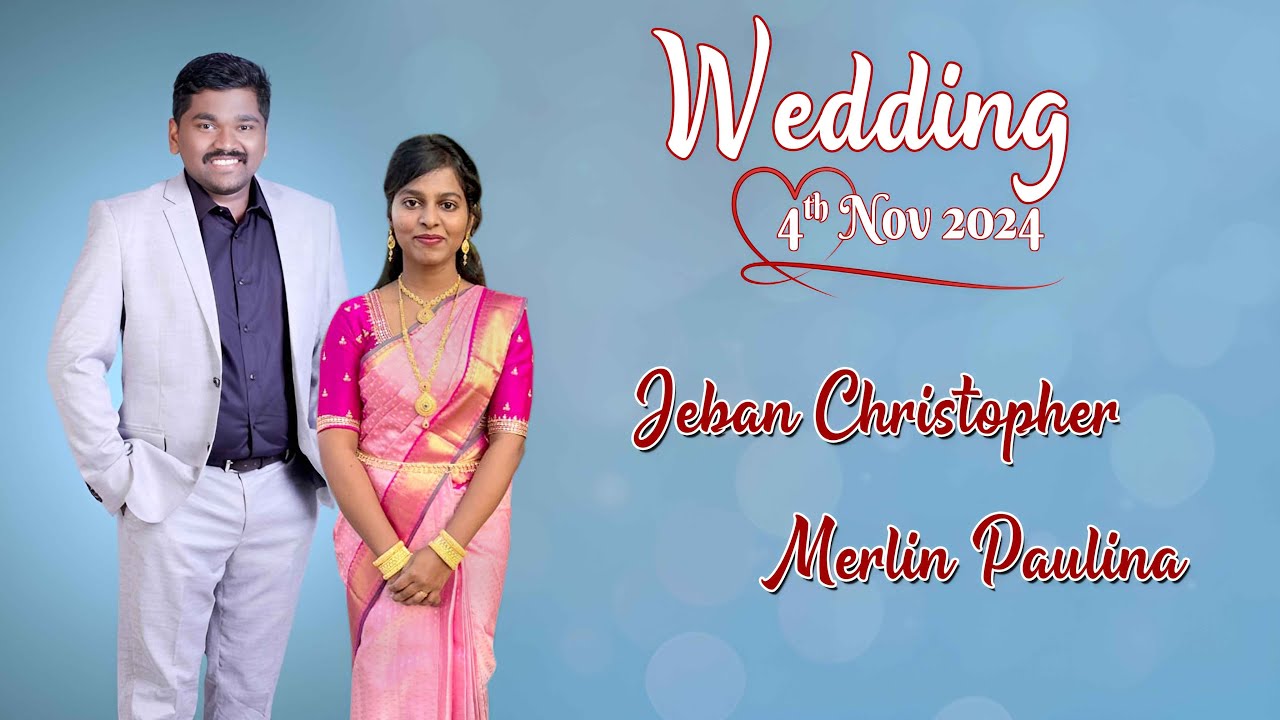 Jeban & Merlin Wedding  4th Nov 2024