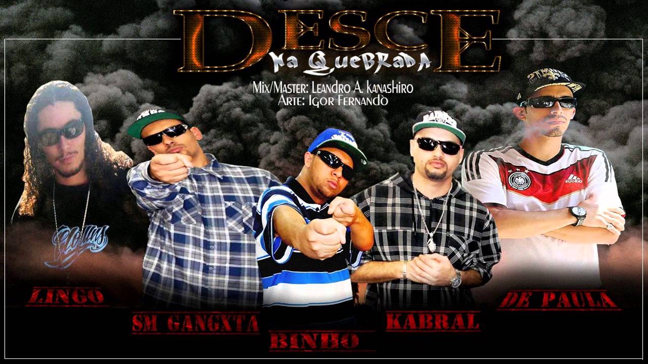 🔵 Binho Du Morru & Sm Gangxta - Desce na Quebrada Part Kabral - De Paula - Lingo Emortal