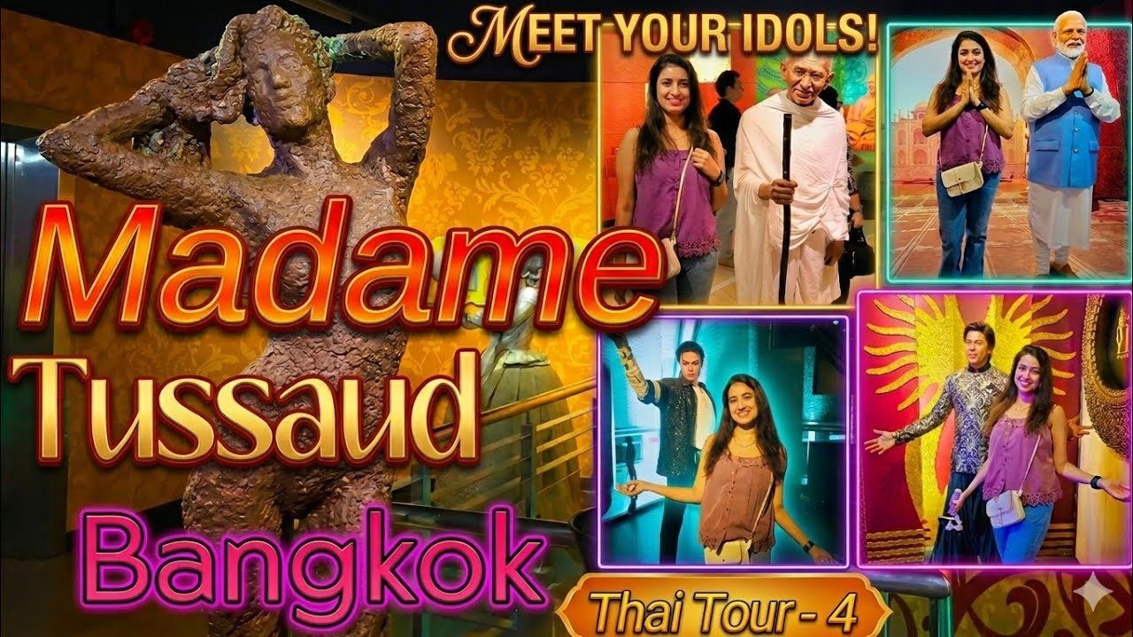 Madame Tussauds Bangkok #thailandvlog #waxfigure #madametussaud #bangkokthailand #famous  #thailand