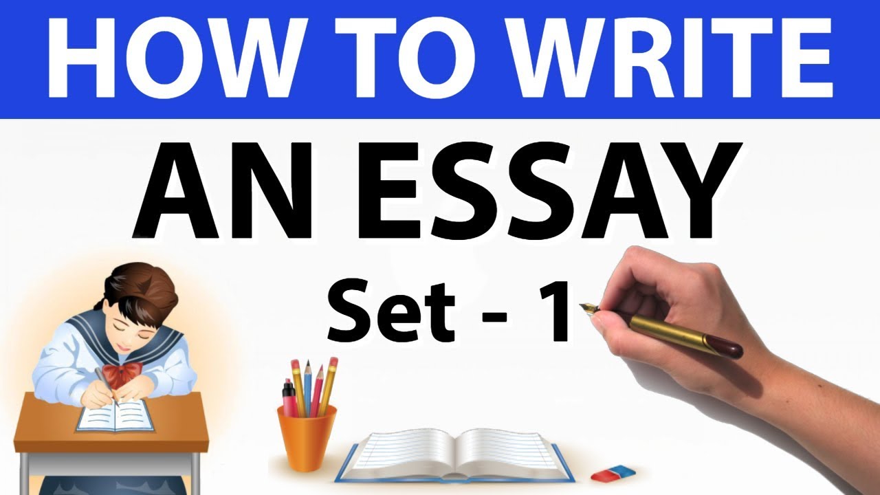 How to write an essay Set 1 - For UPSC / SBI PO / UIIC AO / State PSC & other competitive exams