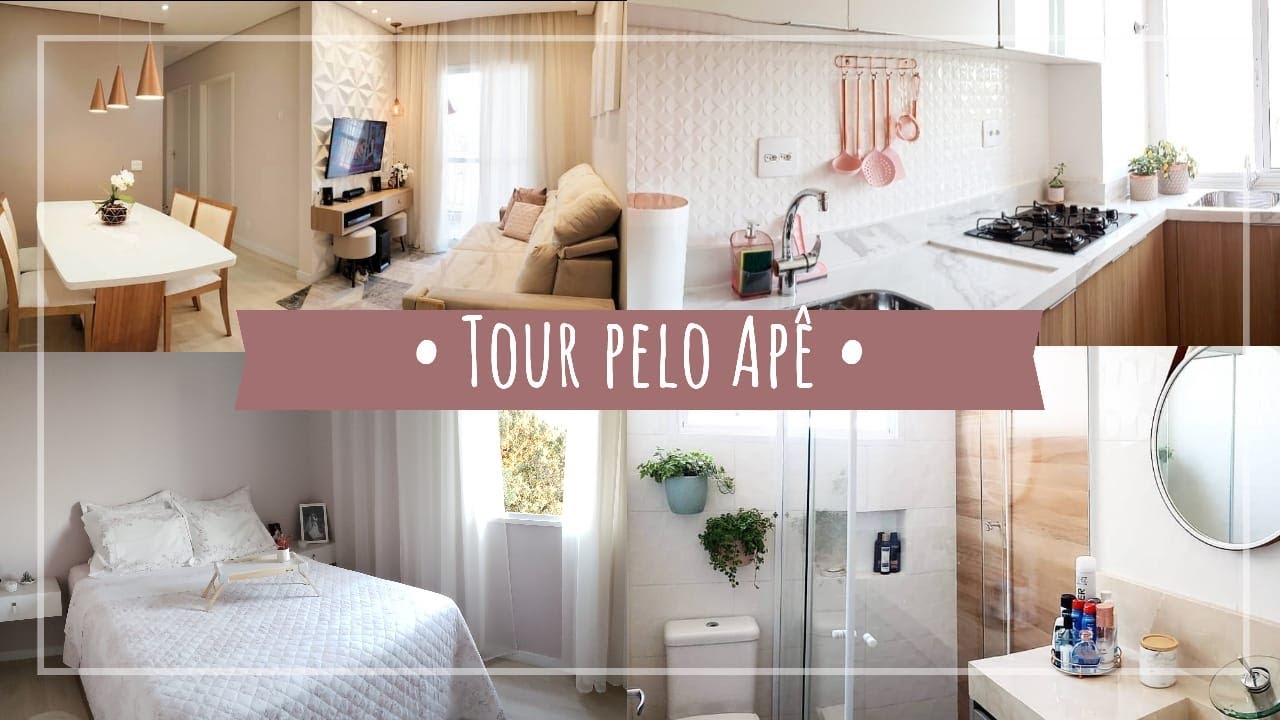 TOUR PELO NOSSO APARTAMENTO NOVO