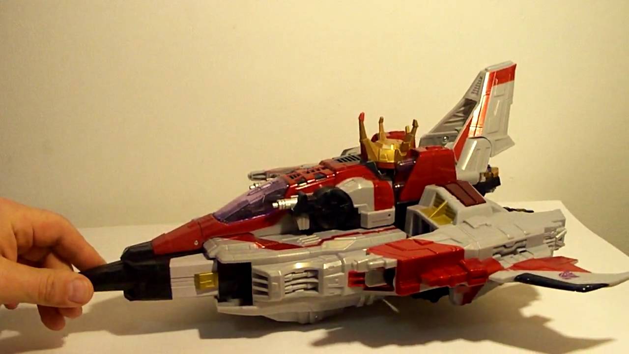 TRANSFORMERS CYBERTRON STARSCREAM SUPREME ACTION FIGURE TOY REVIEW