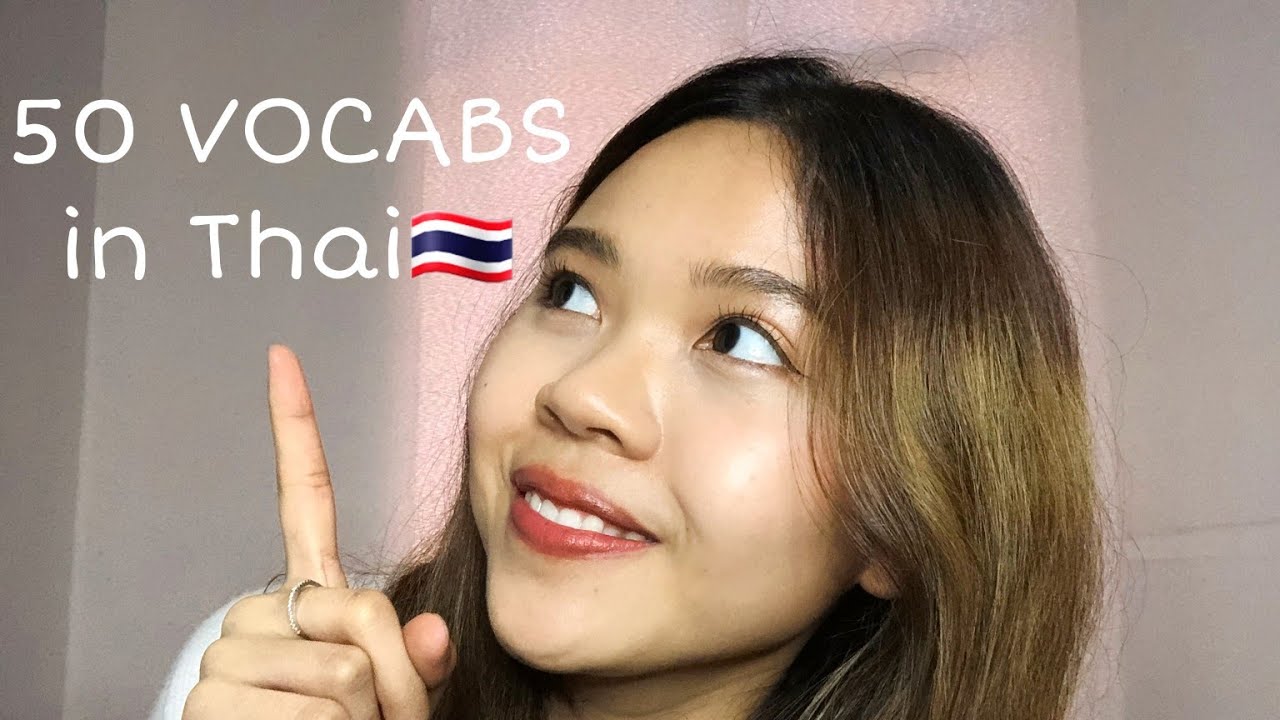 ASMR Learn 50 VOCABULARIES in THAI 🇹🇭 + Q&A