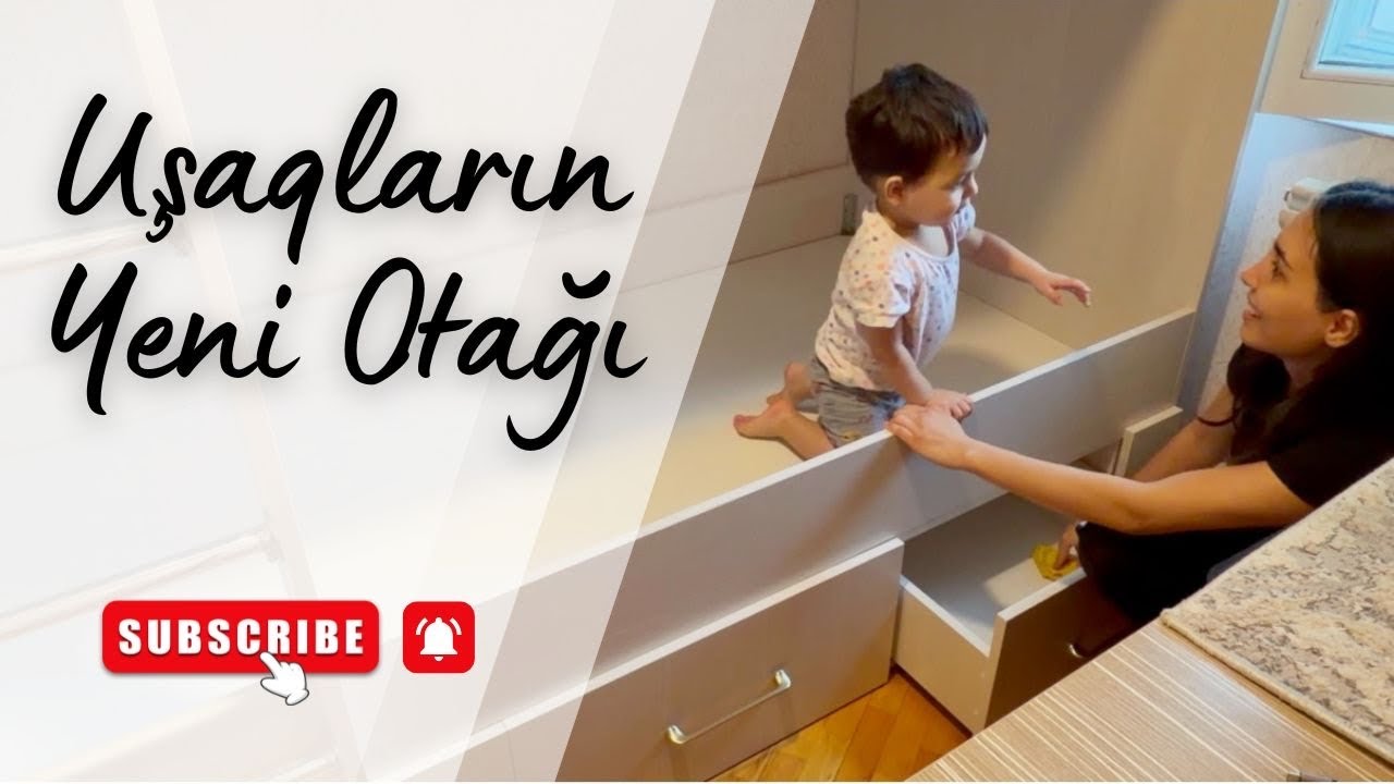 Uşaqlıq arzum / 2 mərtəbə yataq aldıq / Dəyişim videosu / Yeni vloq / 3 uşaqlı ananın bir günü