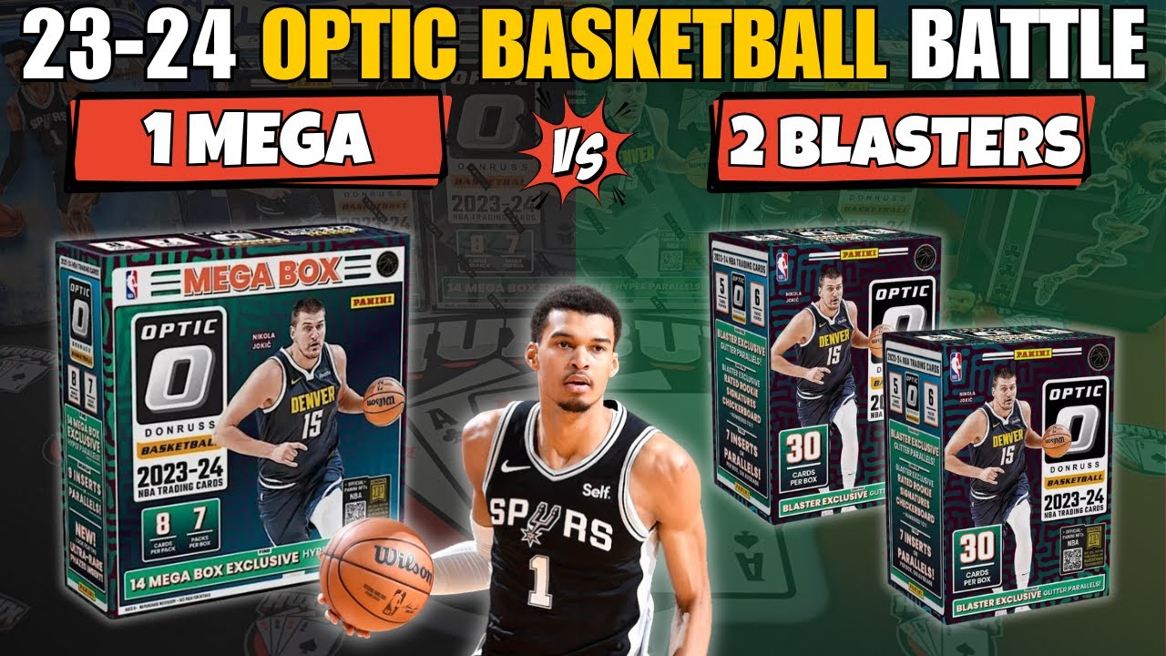 CRAZY PULLS! AUTO + #'D CARDS!💥 Retail Battle: 2023 Donruss Optic Basketball Mega vs Blasters