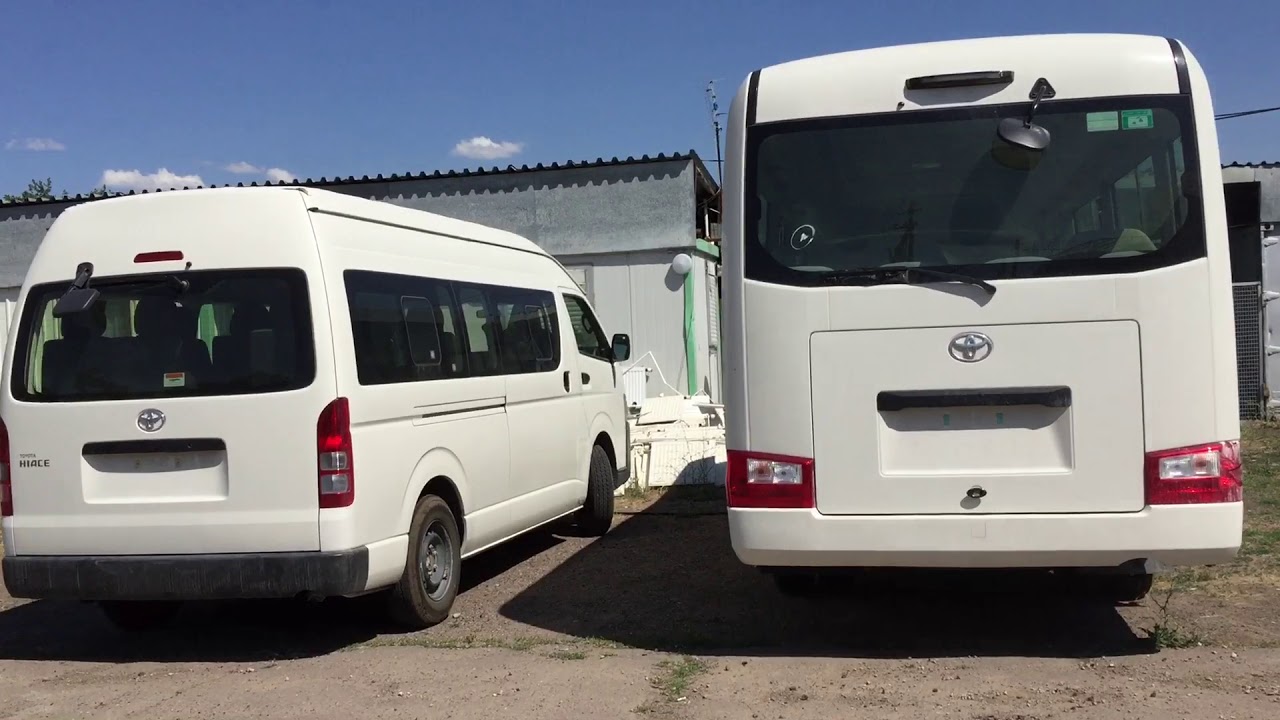 Toyota Coaster. Hiace 2019.