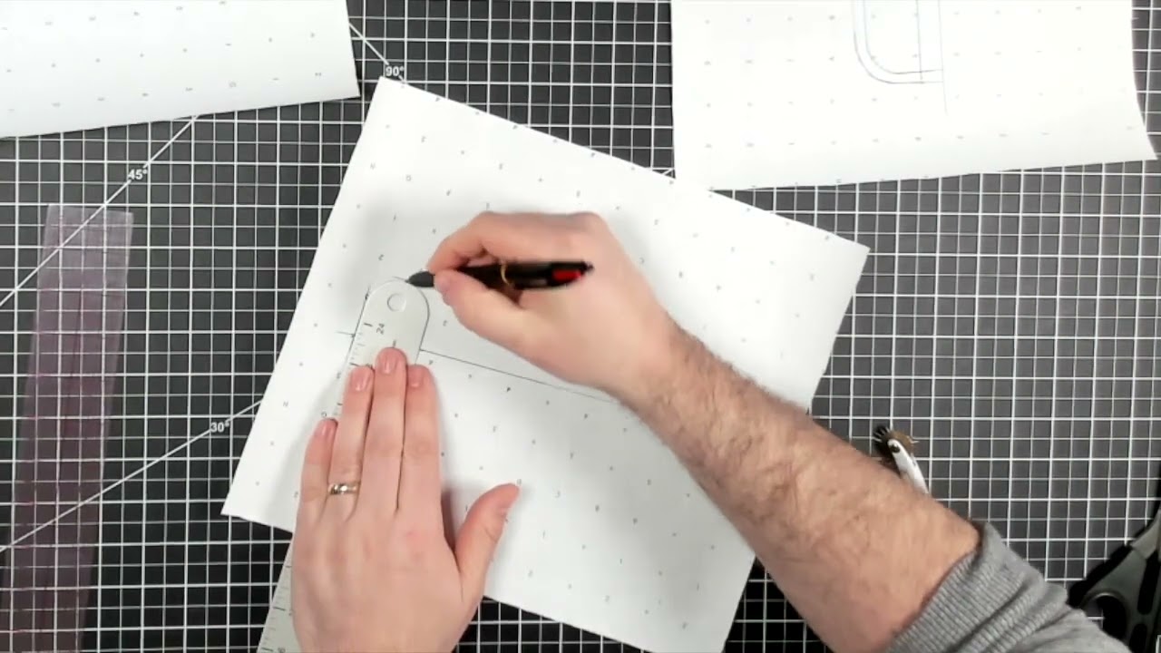 Drafting the Fly Front Zipper