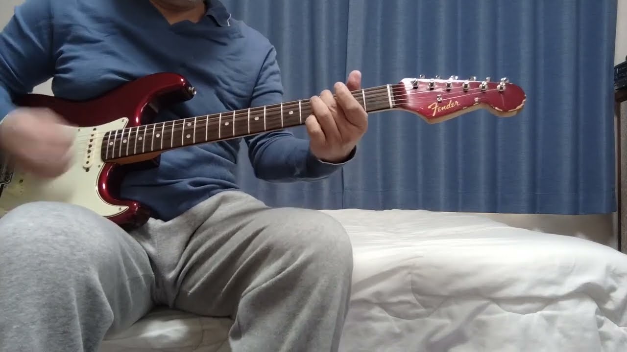 ZZ Top/Francine(studio)Billy Gibbons part guitar cover.