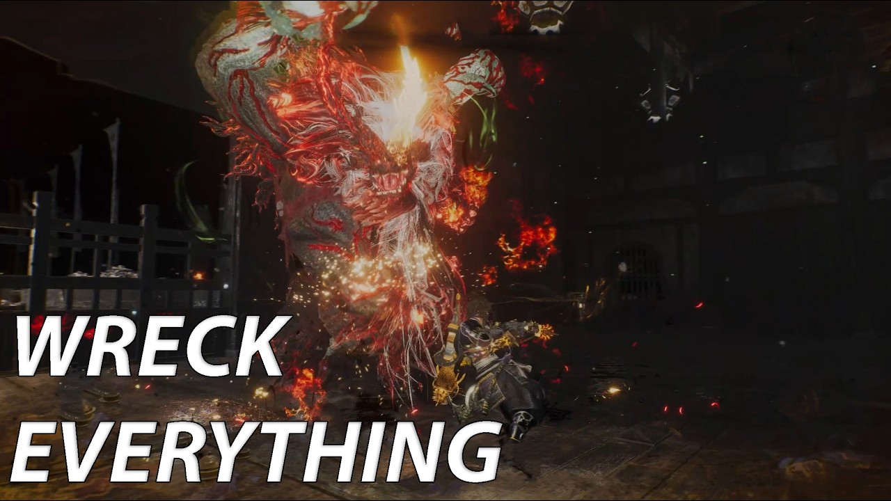 INSANE Elemental Tank NINJA BUILD | Nioh 3