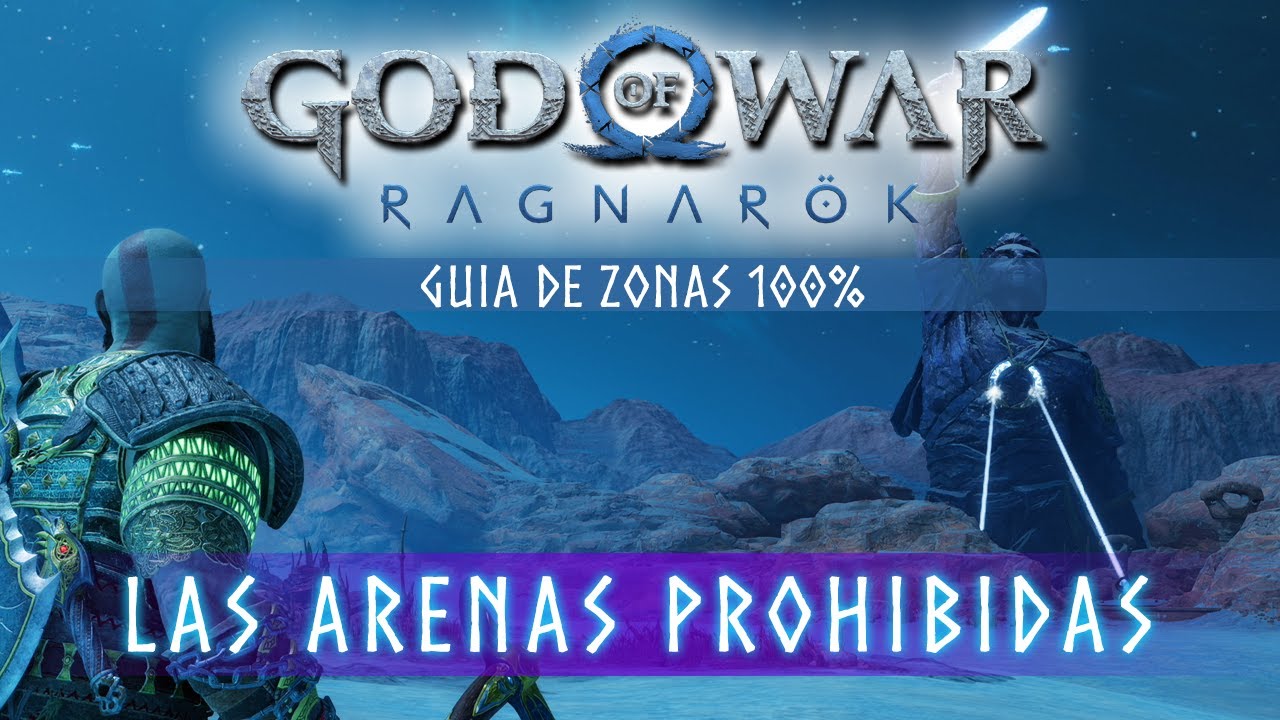 God of War Ragnarok Guia de Zonas 100%   Las arenas prohibidas Localización coleccionables