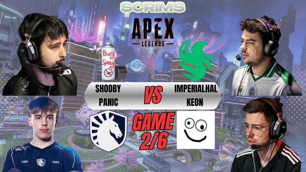 ImperialHal против Keon против Carter против Panic против Shooby 😱🔥| Apex Legends