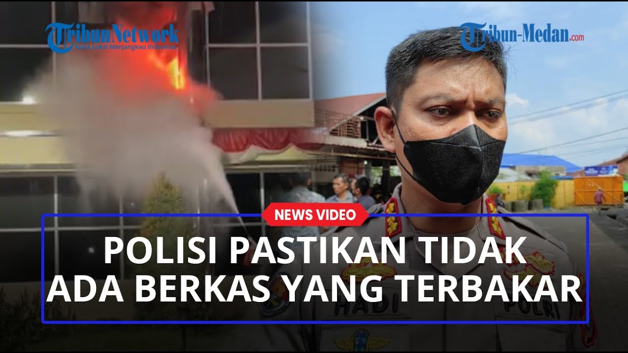 Ruangan Staf Tipikor Polda Sumut Terbakar karena Korsleting AC, Polisi: Tidak Ada Berkas Terbakar