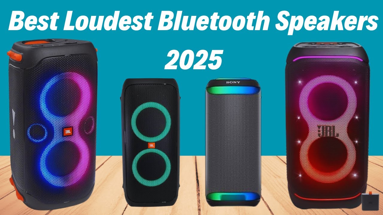 ✅ [Top 10] Best Loudest Bluetooth Speakers 2025
