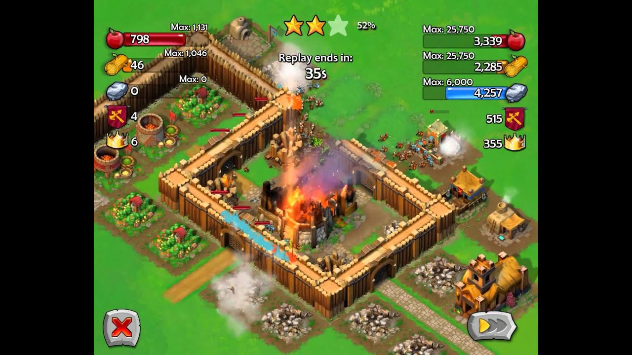 AoE: Castle Siege PvP - Hermann hero clear Archer Tower
