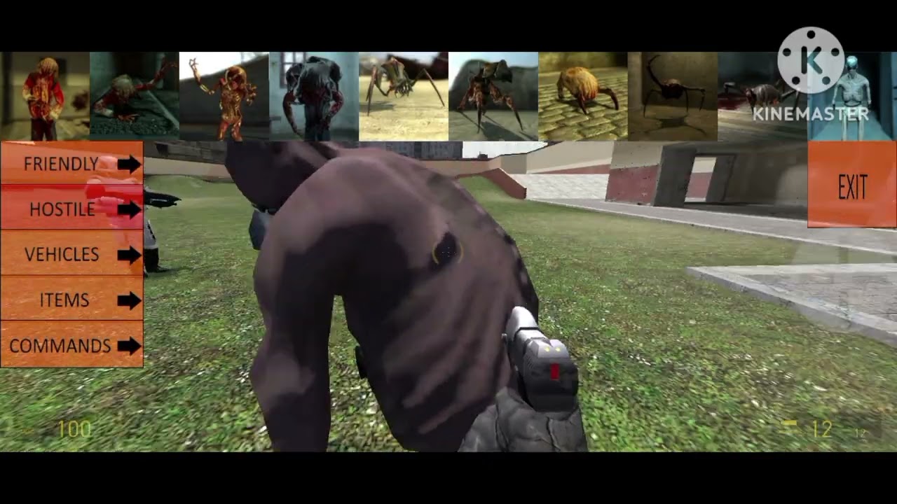 Spawn menu half life 2 Android si dan 500. Like subo Tuto de como descargar 