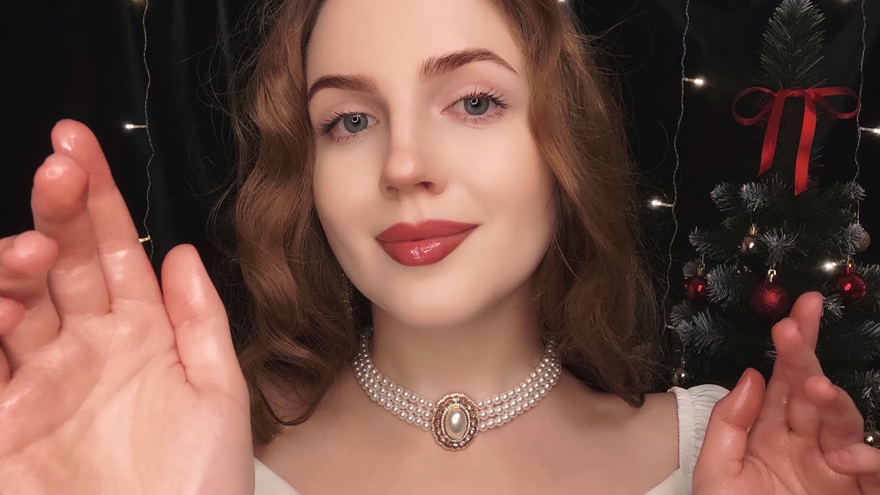 ASMR Oil Face Massage. Neck, Shoulders and Back Massage. Personal Attention