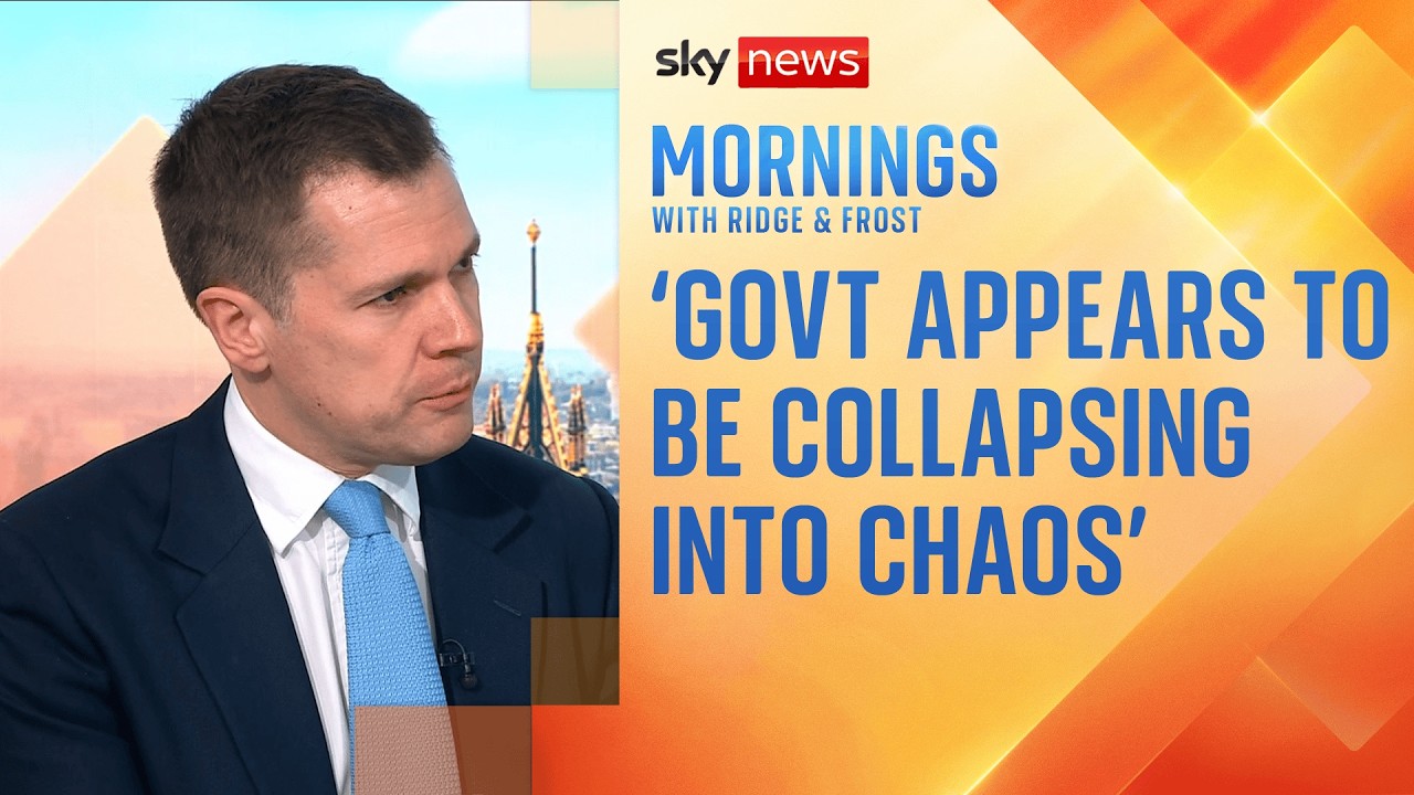 Jenrick: Starmer has 'no authority' and there is 'outright revolt against him' in the cabinet