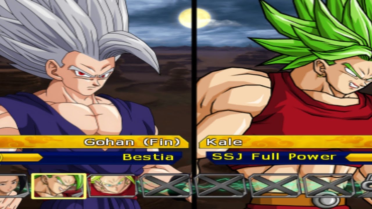 Gohan Beast Vs Kale SSJ Beserk - Dragon Ball Z Budokai Tenkaichi 3 V7 Update