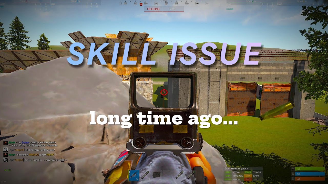 They Called It a Skill Issue… | Rust Bedwars