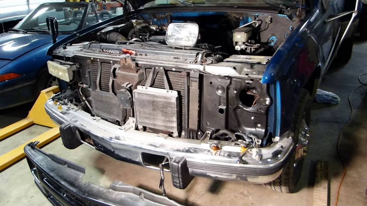 1990-98 Chevrolet C/K pickup : Plastic to Glass Headlight Swap