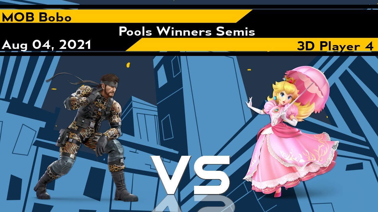 [Smash Ultimate] Xeno210 (Pools Winners Semis) - MOB  Bobo vs 3D  Player 4