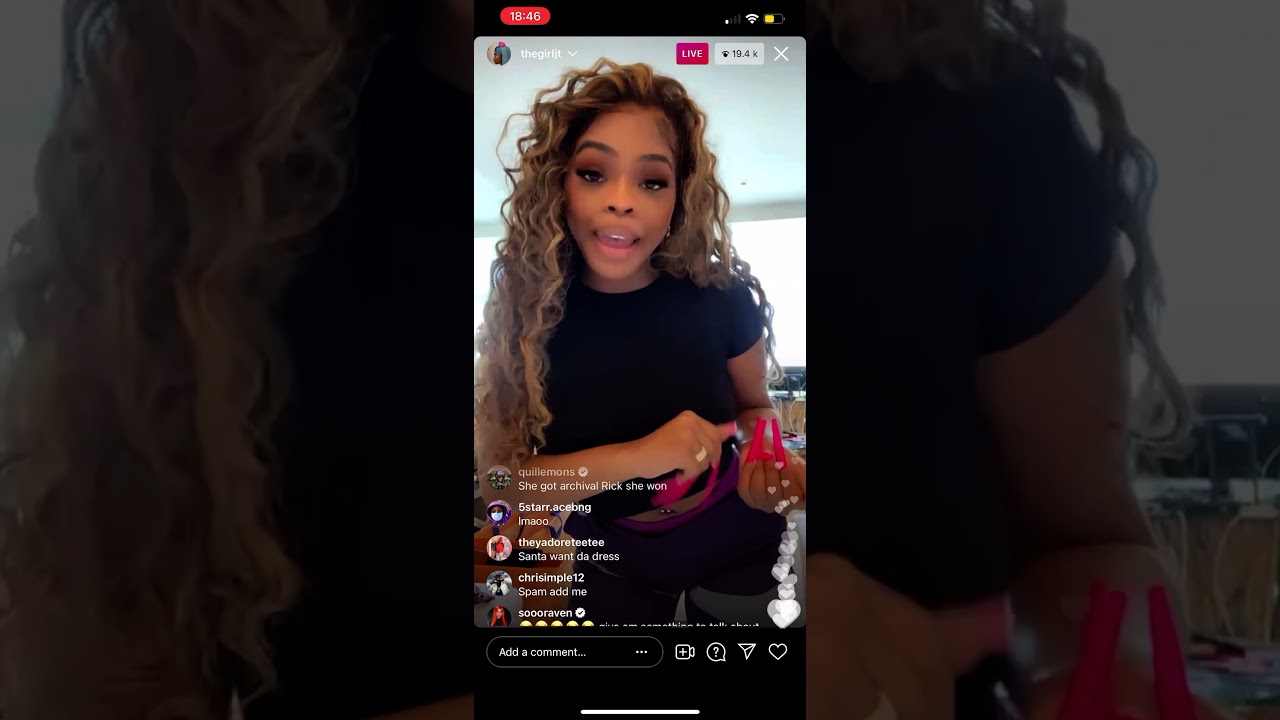 THEGIRLJT TALKS ABOUT HATERS EVER SINCE BEING WITH LILUZIVERT *HILARIOUS*