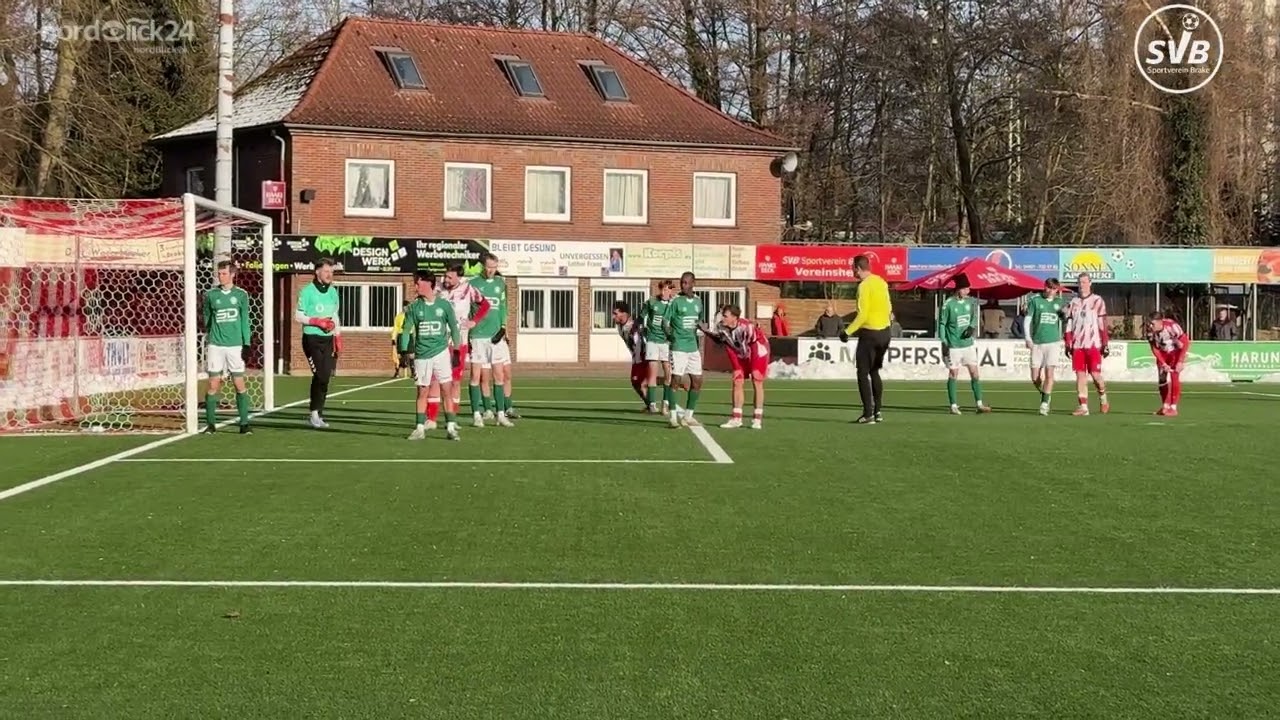 Ausschnitte Testspiel SV Brake -VFL Oldenburg II