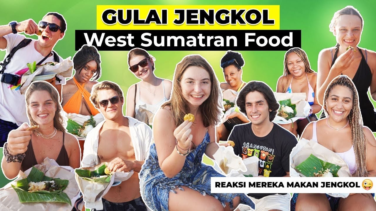 GULAI JENGKOL KELILING DUNIA! FOREIGNERS TRY INDONESIAN STINKY BEANS 😍