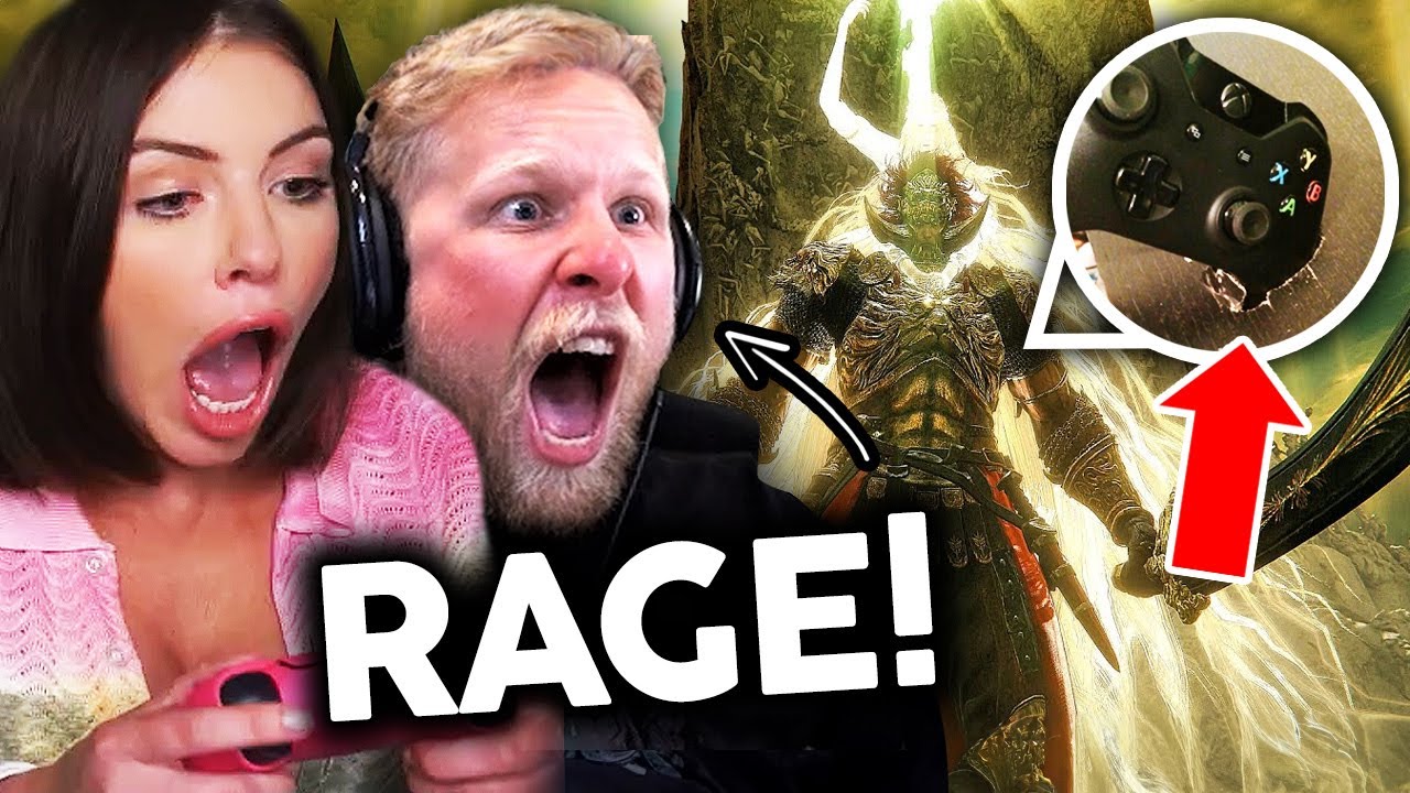 Top 50 Elden Ring DLC RAGE Moments! 😳
