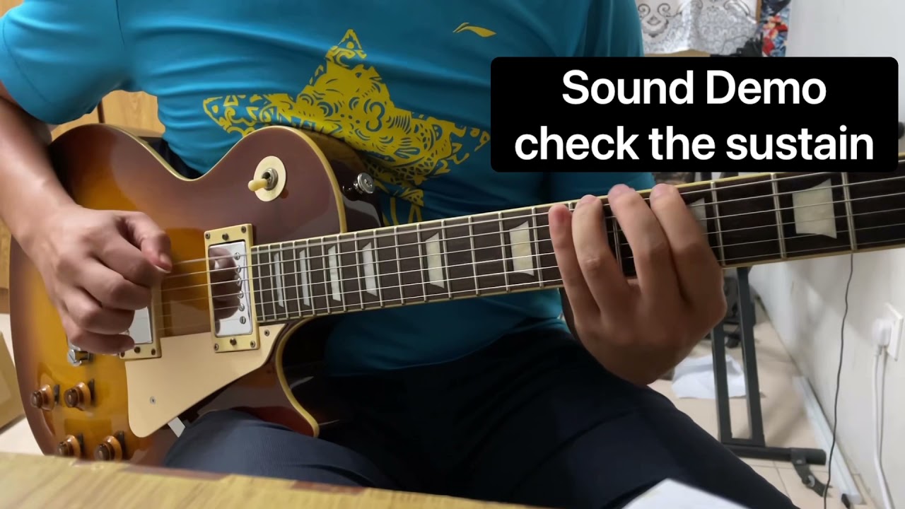 Bills brothes live session les paul unboxing and sound demo