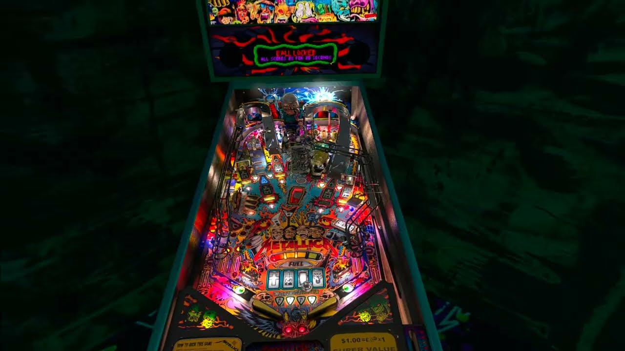 Metallica Premium Monsters (Stern 2013) VPX VR Room