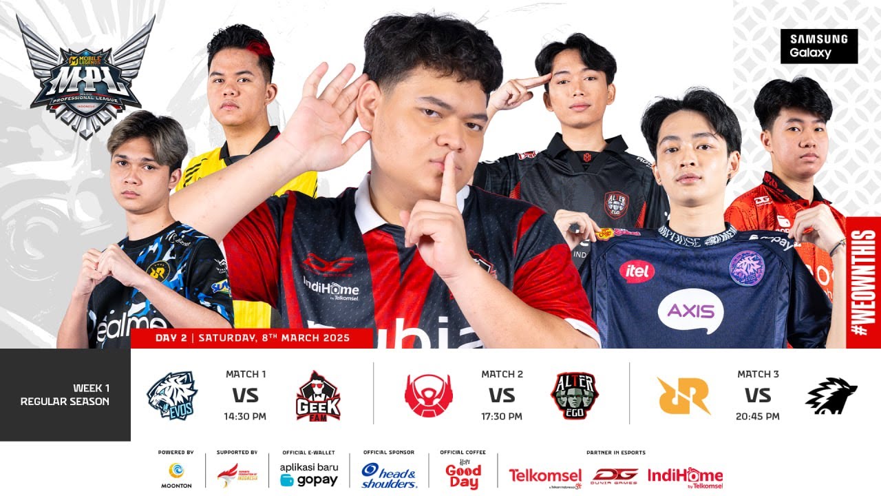 🔴 LIVE | MPL ID S15 | Regular Season Day 2 Week 1 | English