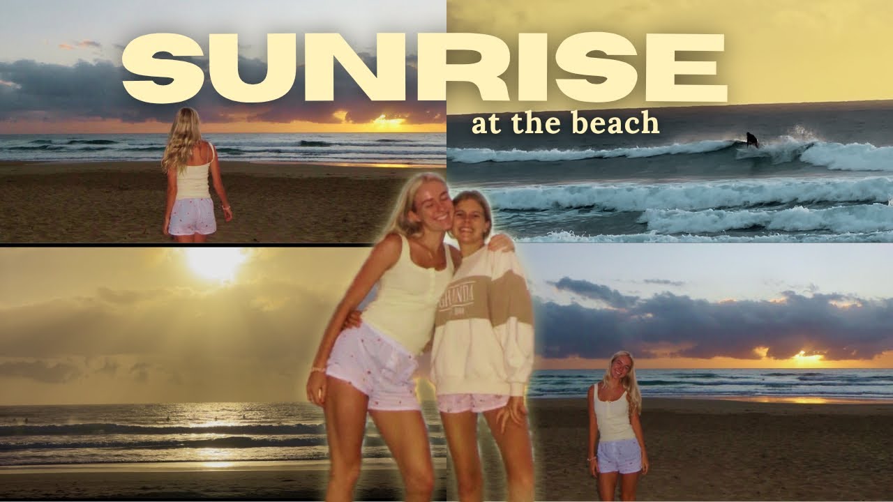 5AM SUNRISE AT THE BEACH