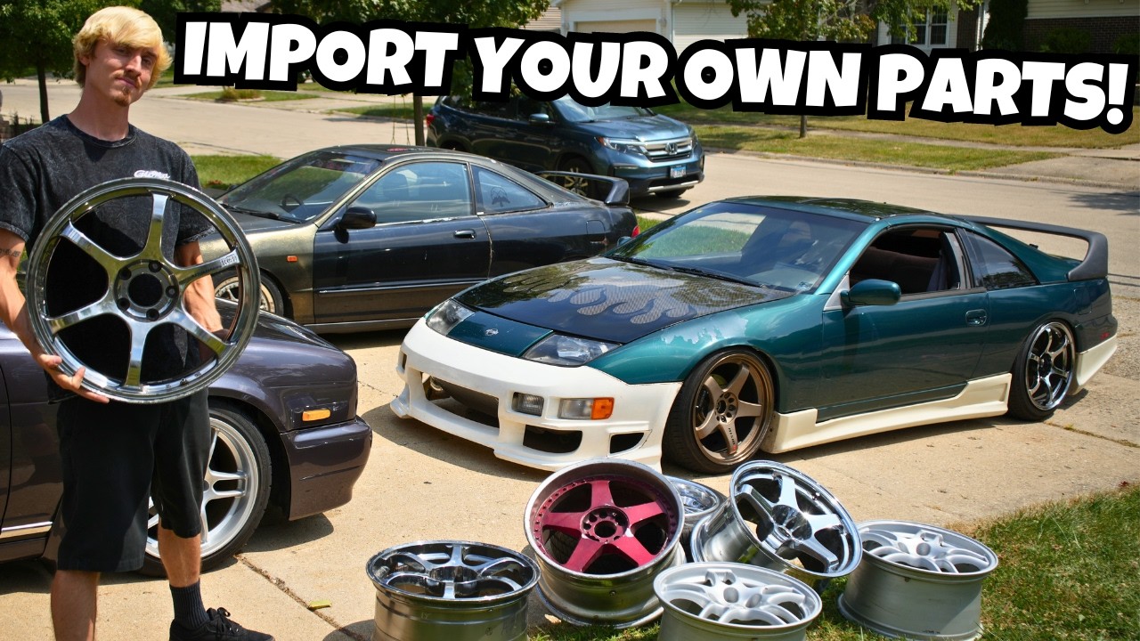 How to Import Rare Parts from Japan! + 3d Printed Car Parts + New Engine!