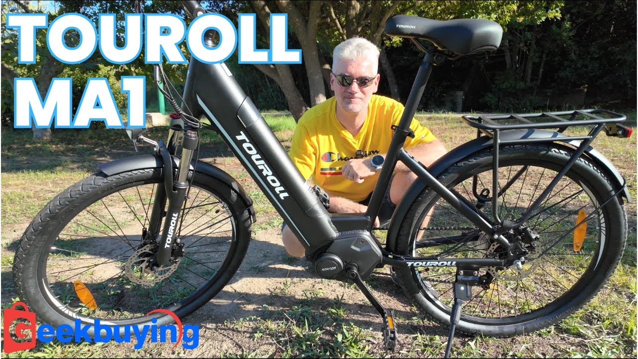Touroll MA1 - La Bici Elettrica comoda e versatile. Motore centrale con tanta coppia ed autonomia