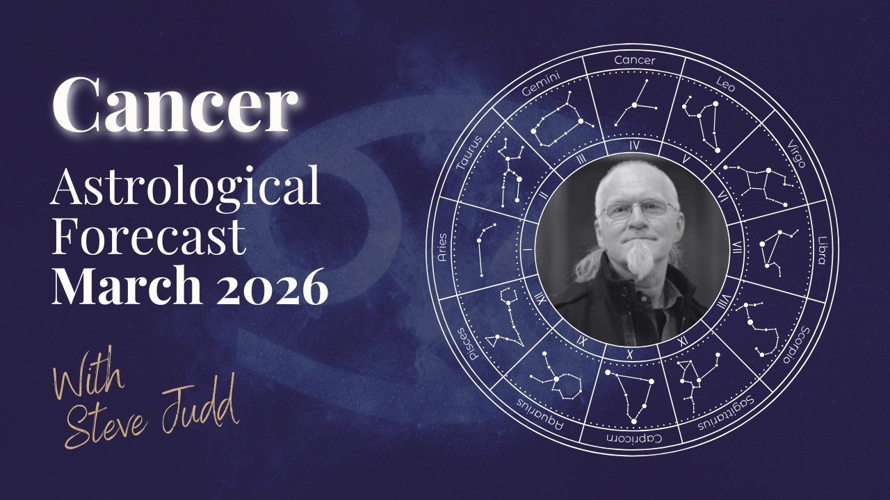Гороскоп для Рака на март 2026 года ♋ | Ежемесячный астрологический прогноз для Рака от Стива Джадда